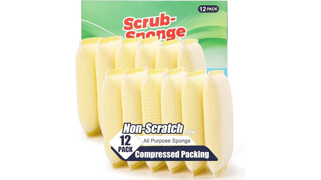 10 Best Sponges and Scrubbers for Kitchen Cleaning: Your Ultimate Guide to a Spotless Home 11 non scratch cleaning sponges