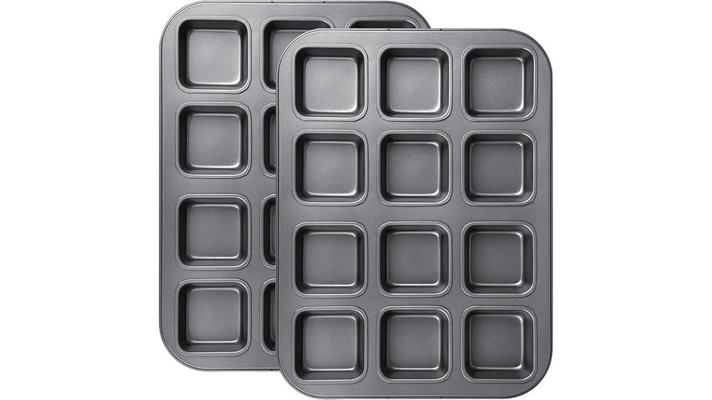 12 Best Brownie Pans for Perfectly Even Baking Every Time 9 non stick baking pan set
