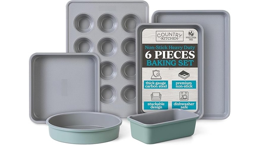 nonstick bakeware set included