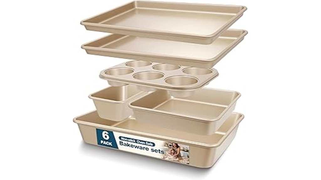 nonstick baking pans set