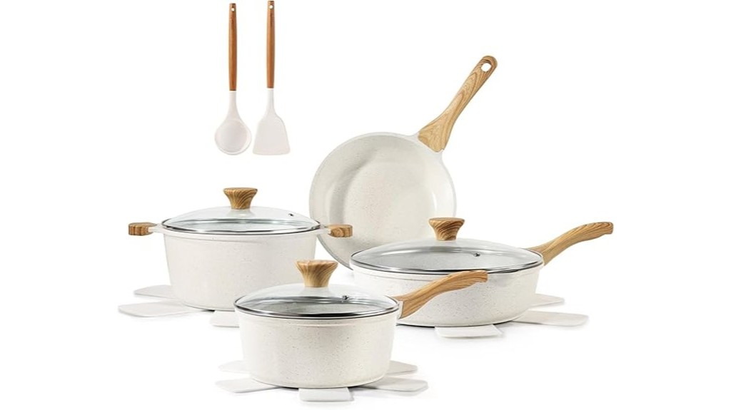 nonstick ceramic cookware set