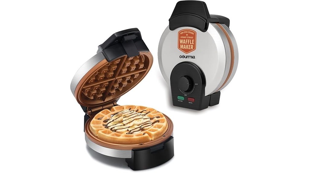 nonstick ceramic waffle maker