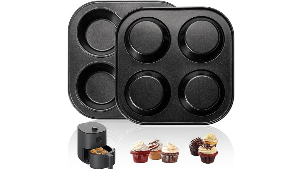 nonstick cupcake molds pack