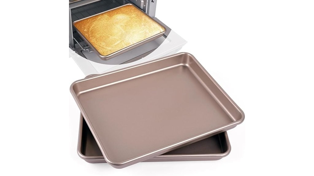 nonstick toaster oven tray