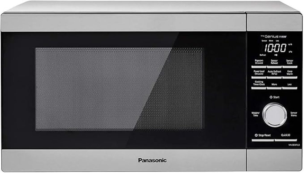 panasonic countertop microwave oven