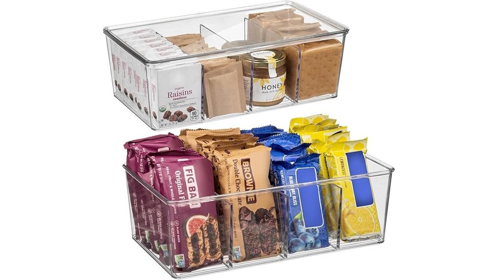 pantry storage bin set
