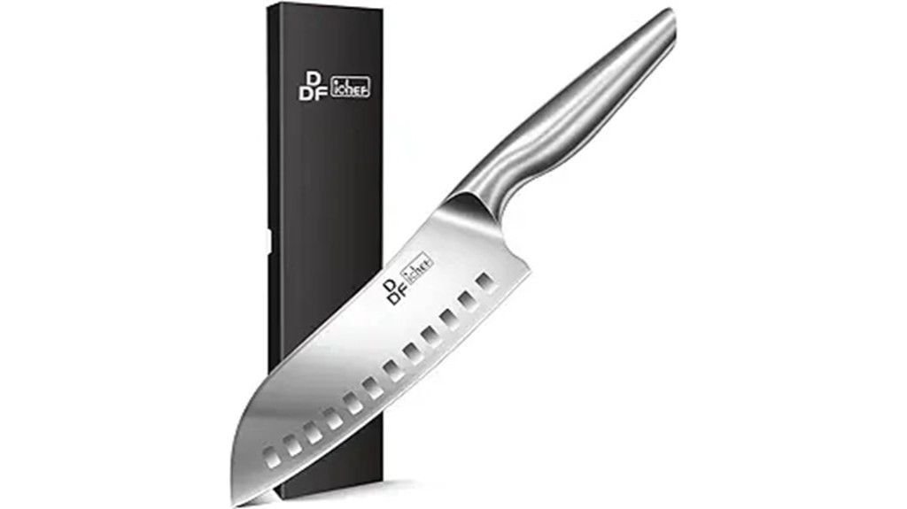 professional santoku kitchen knife