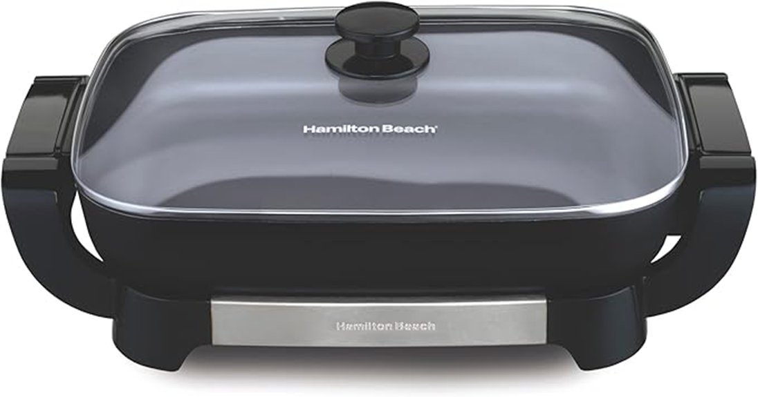 removable pan electric skillet