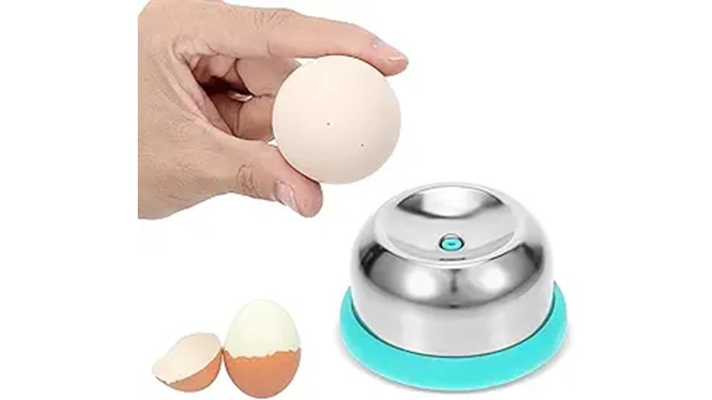 retractable pin egg piercer