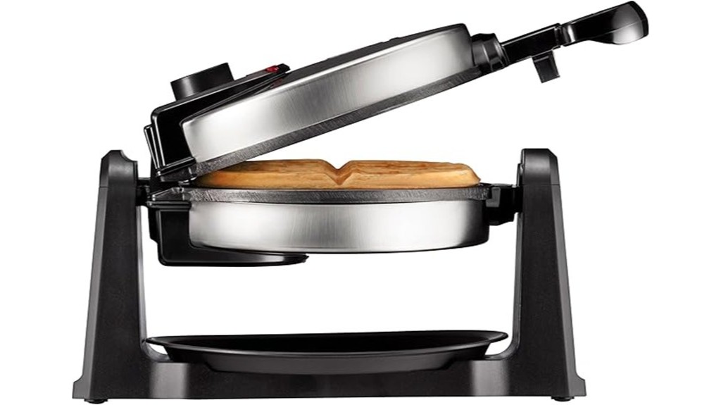 rotating belgian waffle maker