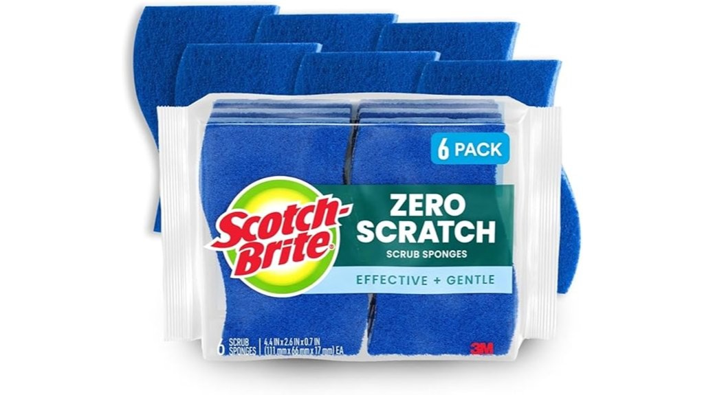 10 Best Sponges and Scrubbers for Kitchen Cleaning: Your Ultimate Guide to a Spotless Home 12 scratch free cleaning sponges