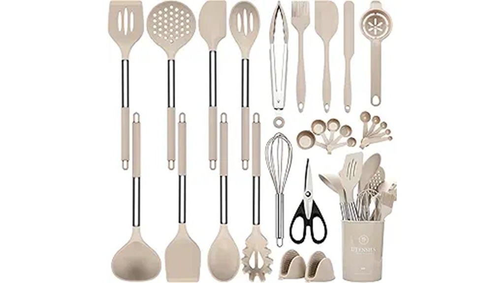 silicone cooking utensils set