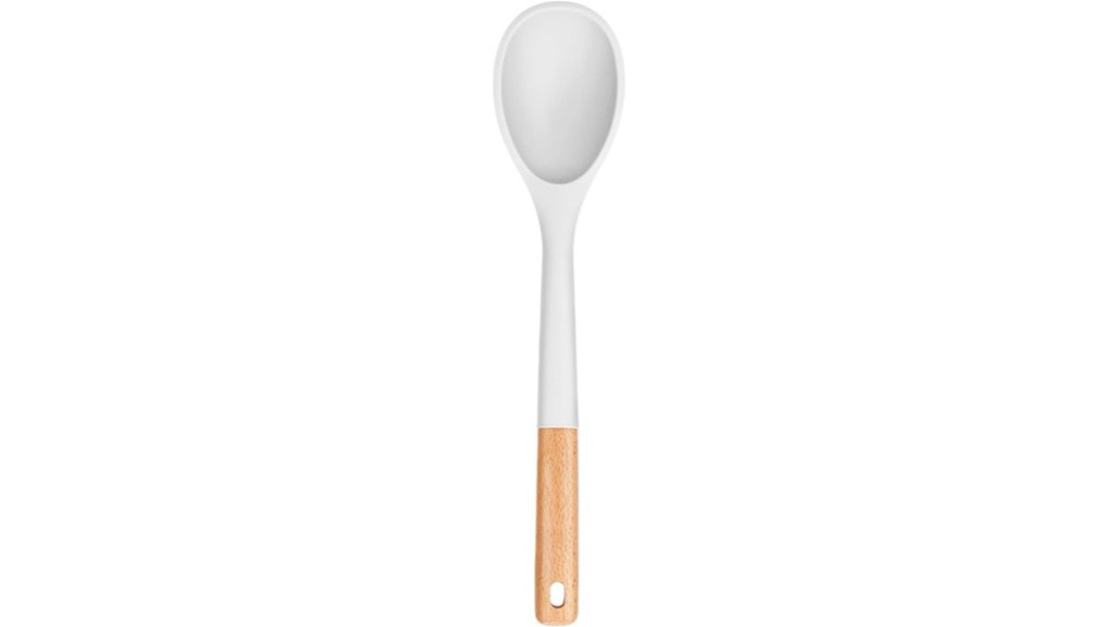 silicone spoons with handles