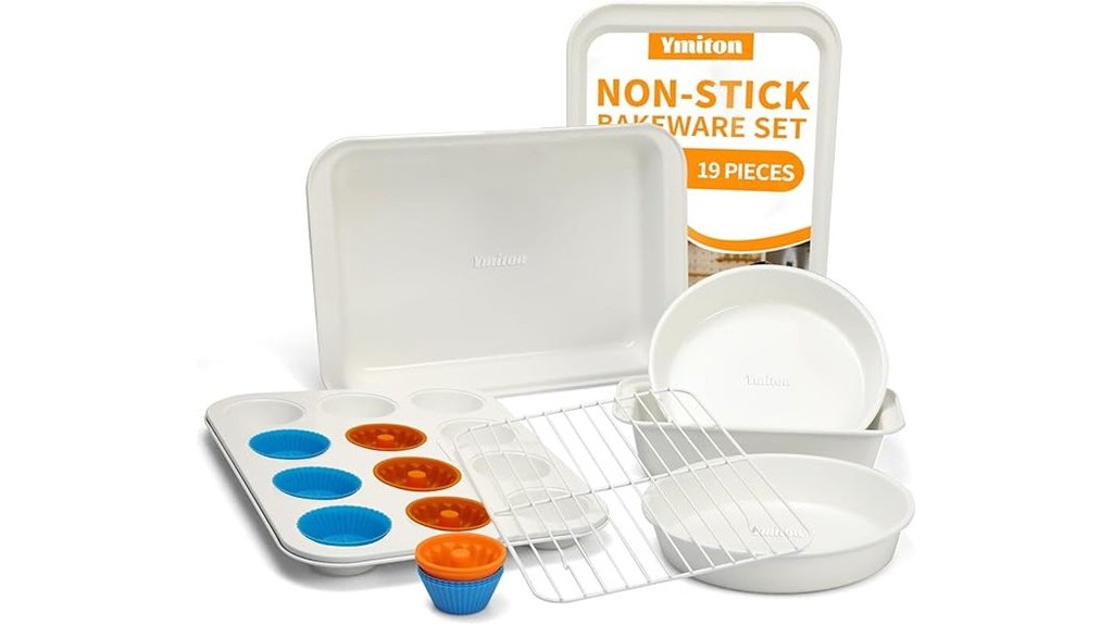 stackable nonstick bakeware set