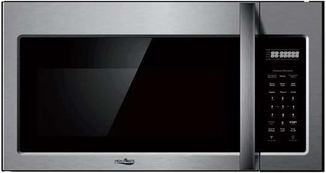 stainless steel convection microwave