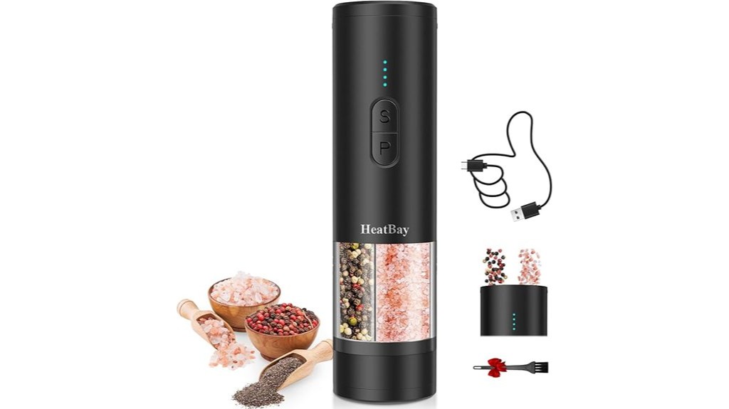 usb rechargeable grinder set