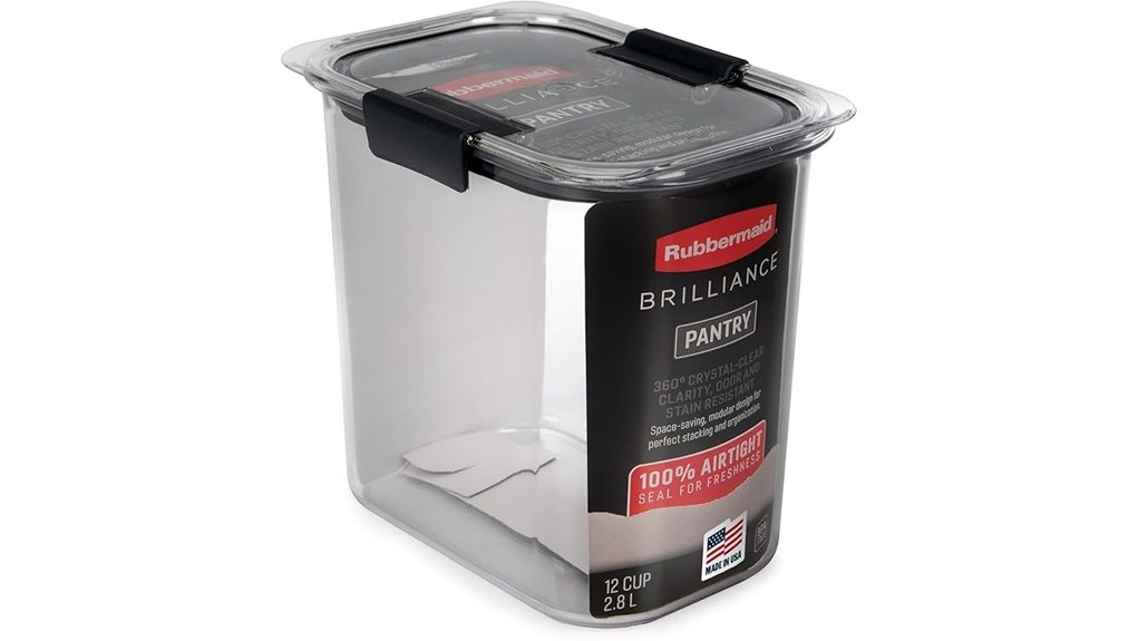 airtight food storage container