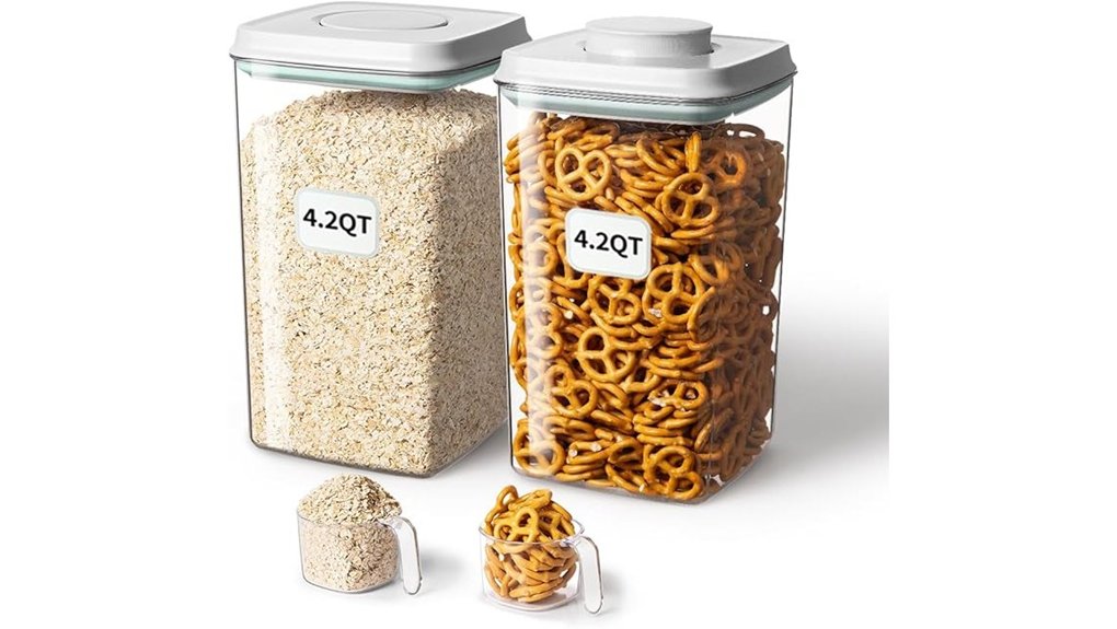 airtight food storage containers