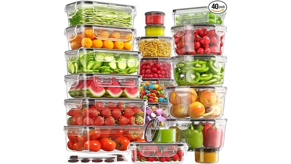 airtight food storage set