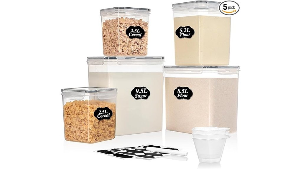airtight storage container set