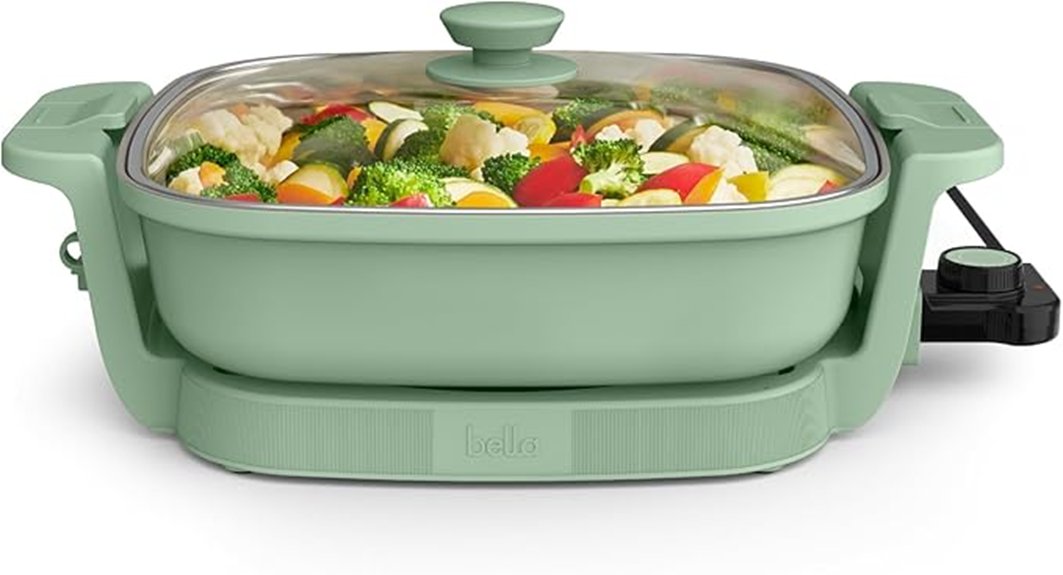 12 Best Kitchen Appliances for Everyday Cooking 9 bella electric skillet 1200w