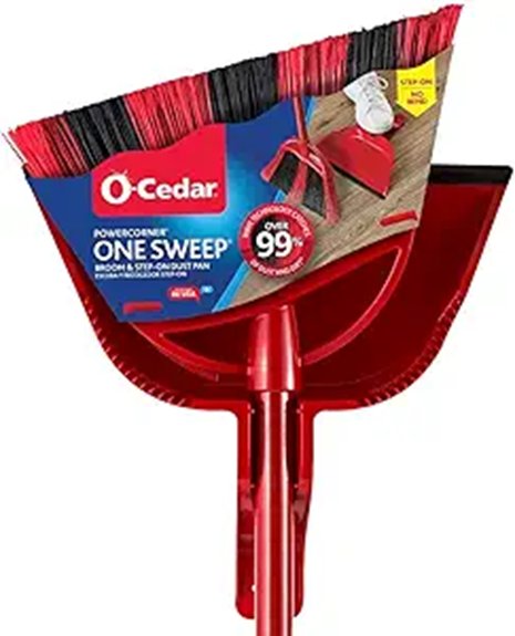 broom with step on dustpan