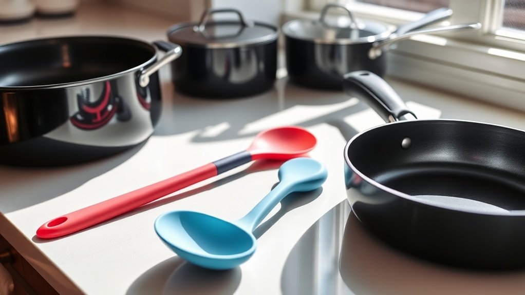 care for nonstick cookware