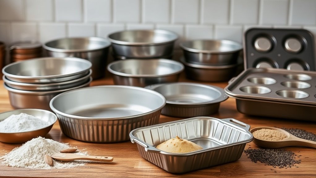 choose appropriate bakeware size