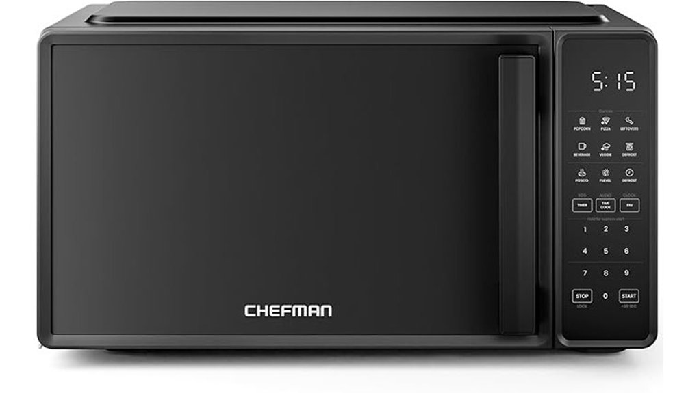 compact countertop microwave oven