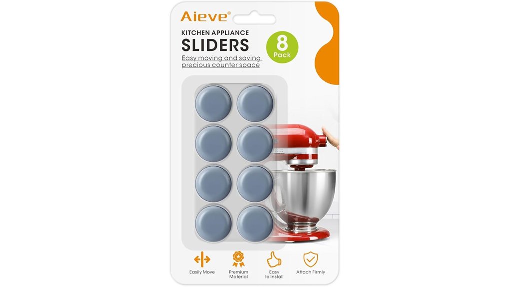 countertop appliance sliding pads