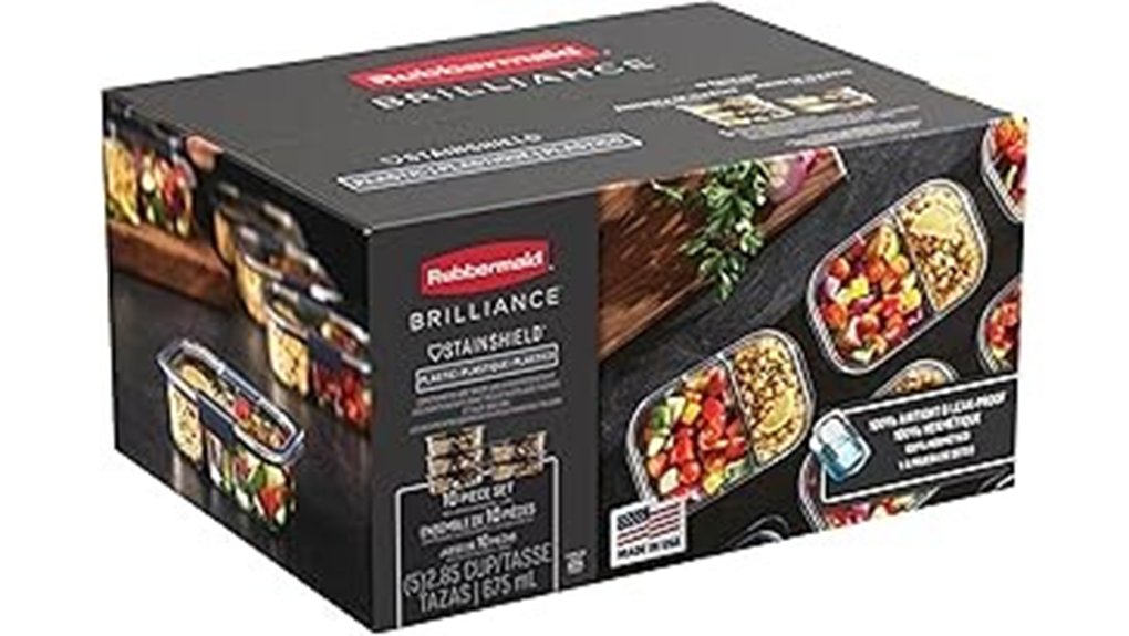 durable meal prep containers