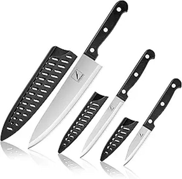 durable stainless steel knives