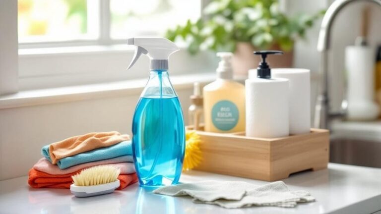 essential kitchen cleaning supplies