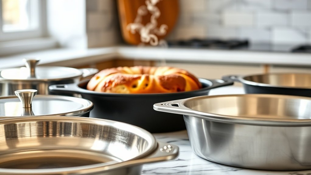 even heating bakeware materials