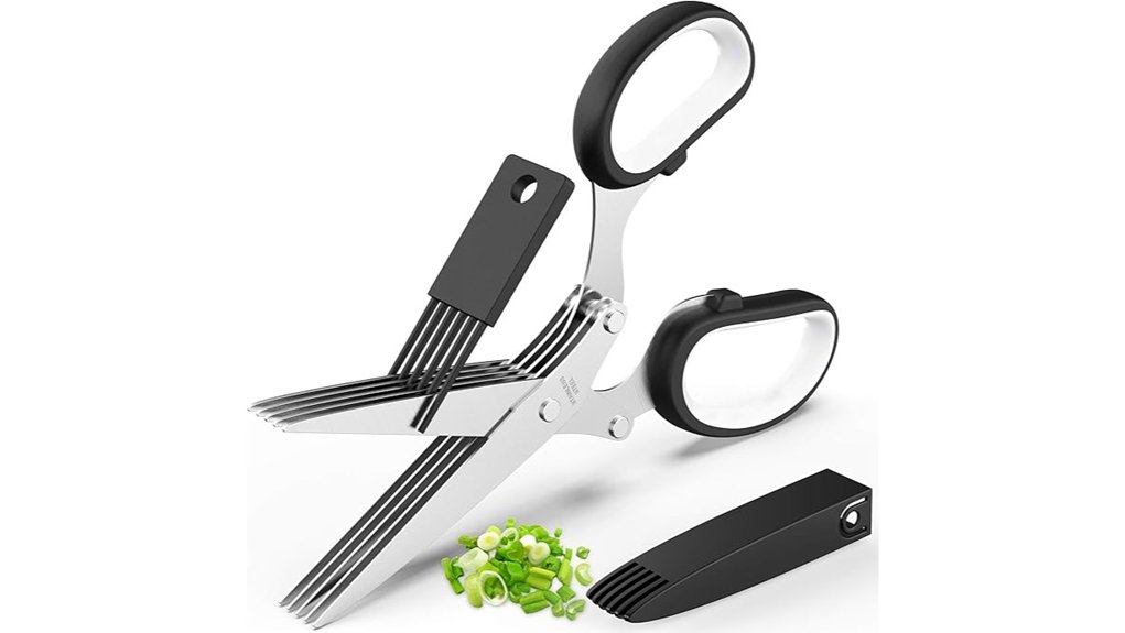 five blade kitchen shears
