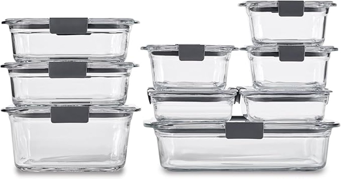 glass food storage containers