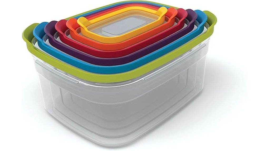 7 Best Neatly Stacking Food Storage Containers 3 joseph joseph food containers