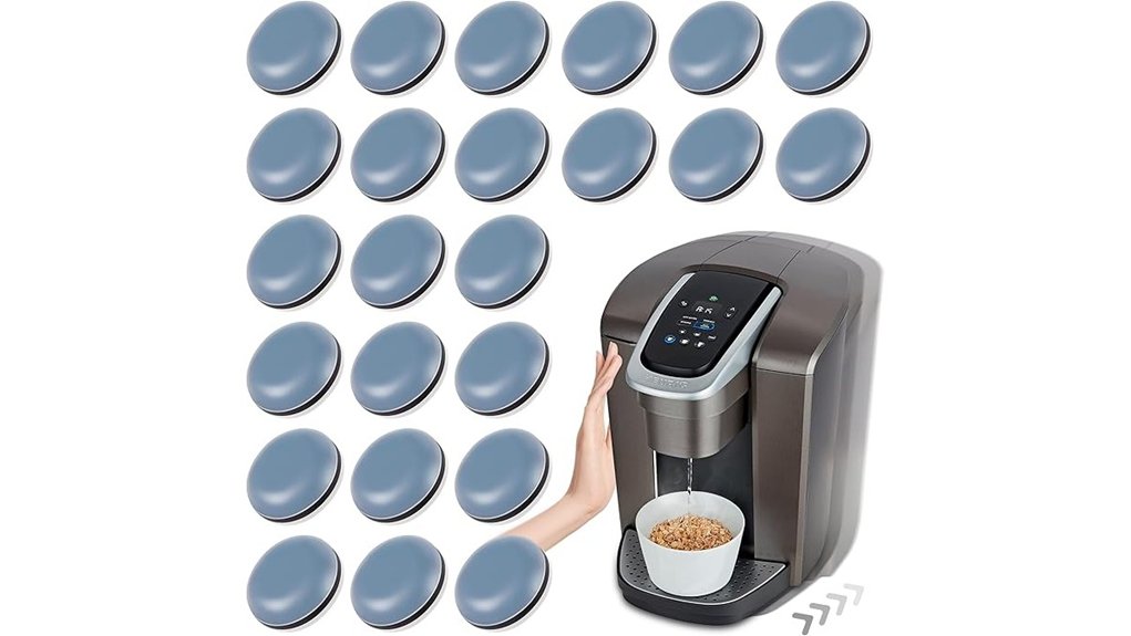 kitchen appliance moving sliders