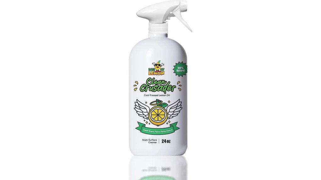 lemon oil cleaning spray