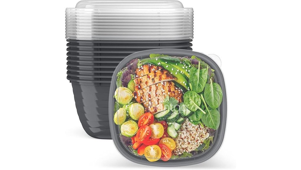 15 Best Cookware for Healthy Meal Prep 6 meal prep containers set