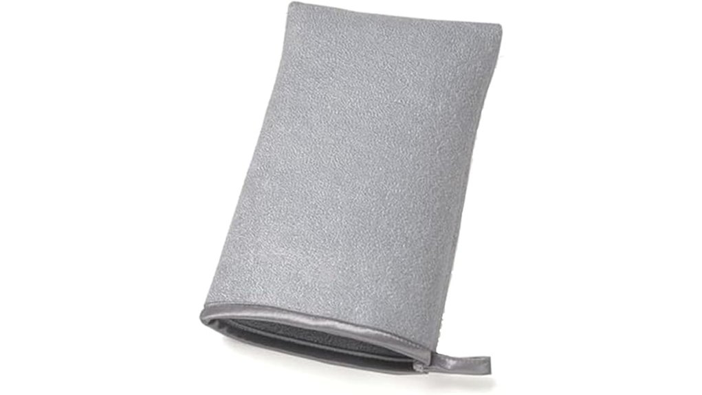 microfiber cleaning mitt stainless steel