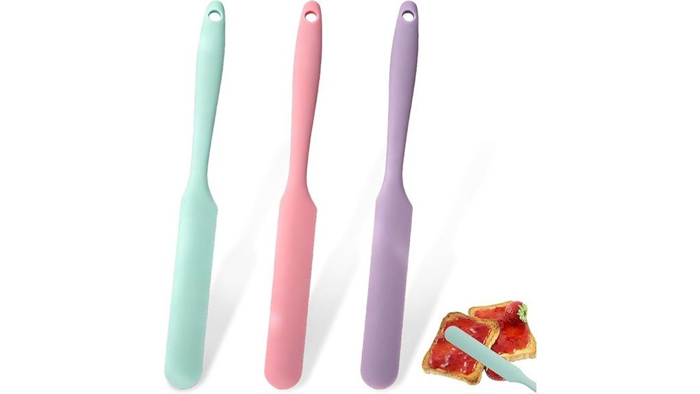 mini jar spatula set