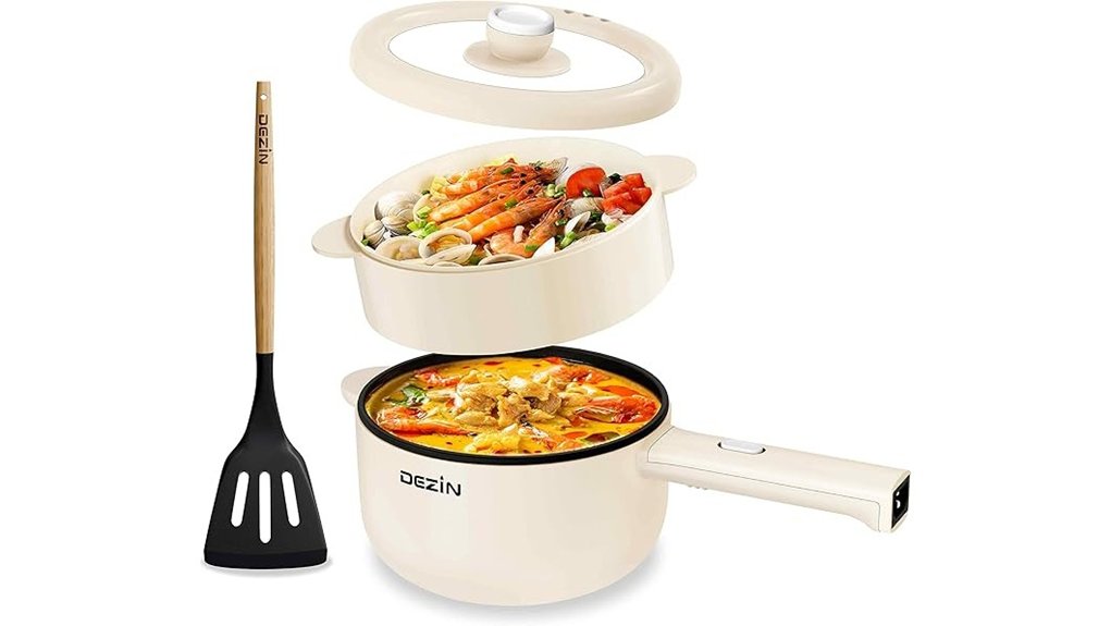 non stick electric saut pan