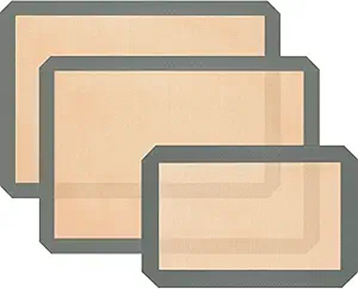 non stick reusable baking mats