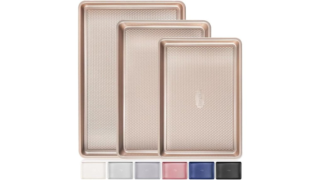 10 Best Baking Sheets for Cookies and Pastries 6 nonstick baking sheet set