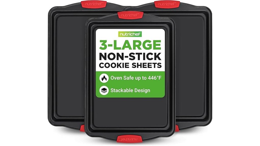 10 Best Baking Sheets for Cookies and Pastries 5 nonstick cookie sheet set
