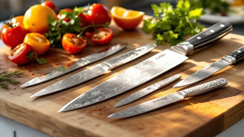 precision cutting paring knives