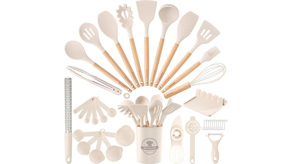 silicone cooking utensils set
