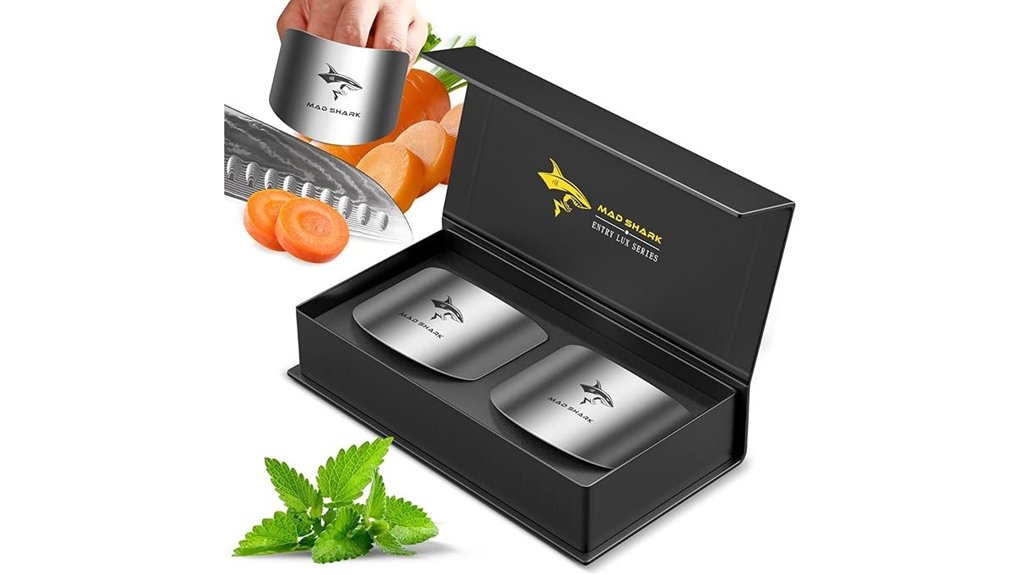 stainless steel finger guards