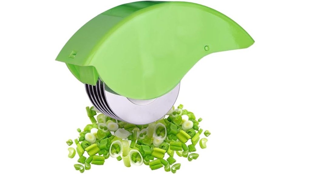 stainless steel herb mincer